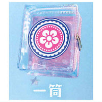 Cute mahjong mahjong tile Clear Pouch [3.I-pin]