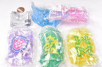 Cute mahjong mahjong tile Clear Pouch [All 5 type set(Full Complete)]