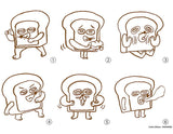 Pan Dorobo Hanko Part.3 [All 6 type set(Full Complete)]