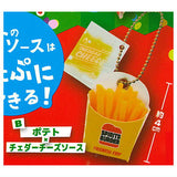 with sauce! Potato & Nugget Mascot [2.Potatoes x Cheddar Cheese Sauce]