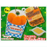 with sauce! Potato & Nugget Mascot [4.Nuggets & Creamy Mayo Sauce]