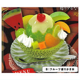 Retro cafe mascot Nostalgia [2.Shaved ice with fruit]
