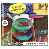 Retro cafe mascot Nostalgia [3.Fruit punch in a goldfish bowl]