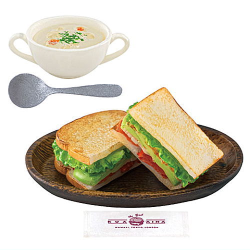 Kua Aina Miniature Collection [3.blt & Avocado Sandwich Clam Chowder 