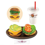 Kua Aina Miniature Collection [4.Chunky cheddar avocado burger Cola]