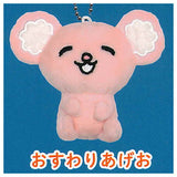 Ageo to Tim stuffed mascot [5.Sitting Ageo]