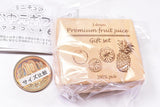 Miniature Ochugen Gift mascot Part.6 [1.High-grade fruit juice set]