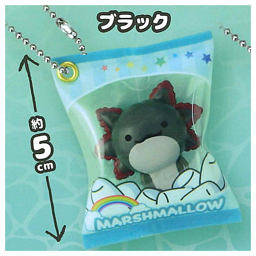 Life is wooper looper Marshmallow Mascot [2.Black]