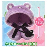 Okigae poncho Kerokero Heart [4.Kerokero Purple (White Eyes)]