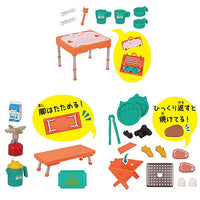 Nyanko Barbecue [Assorted 3 type set (1.Table Set/2.Bench Set/5.Bonfire BBQ Set)]