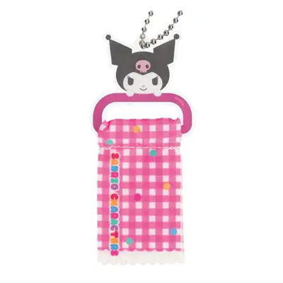 Sanrio Characters Towel hanger style charm [5.Kuromi]