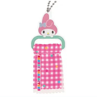 Sanrio Characters Towel hanger style charm [6.My Melody]