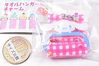 Sanrio Characters Towel hanger style charm [9.Cinnamoroll]