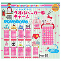 Sanrio Characters Towel hanger style charm [All 10 type set(Full Complete)]