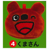 Nontan Mini rucksack Keychain [4.Kuma-san]