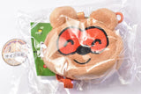 Nontan Mini rucksack Keychain [5.Tanuki-san]