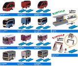 Capsule Plarail Wakuwaku Transit! Limited Express & Normal Train [All 14 type set(Full Complete)]