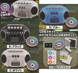 Record playback! retro mini CD player mascot [All 5 type set(Full Complete)]