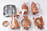 The Beauty of Buddha Statues Natural Wood Carving [All 5 type set(Full Complete)]