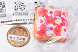 Wave Toast Miniature Collection Ball Chain [1.Strawberry Heart]