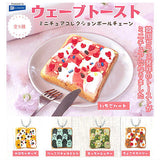 Wave Toast Miniature Collection Ball Chain [All 5 type set(Full Complete)]