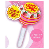 Chupa Chups Plush Mascot [3.Strawberry Choco]