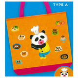 Panda Spoon zipper tote bag Part.2 [1.TYPE A]