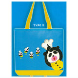 Panda Spoon zipper tote bag Part.2 [2.TYPE B]