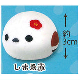 Fuku Fuku Shimaenaga Umbrella Mascot [4.Shimae Red]
