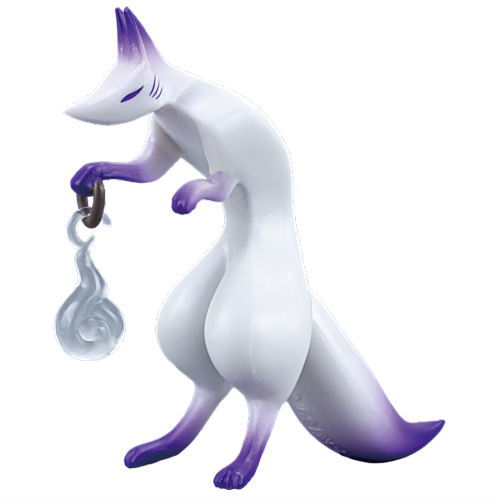 Dennou Daiku Akari fox [2.White x Purple (Onibi)]