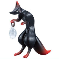 Dennou Daiku Akari fox [3.Black x Red (Paper lantern)]