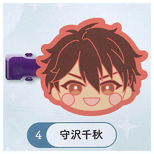 Ensemble Stars! Mini Colle! Bangs Clip vol.2 [4.Chiaki Morisawa]