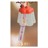 Jun-Kissa Retro Purin Clear wind bell mascot [5.Annin]
