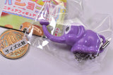 Elephant Joro Miniature Figure Strap [6.Purple]