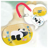 Sauna Suki- Layered Acrylic Key Ring [4.Panda]