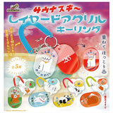 Sauna Suki- Layered Acrylic Key Ring [All 5 type set(Full Complete)]