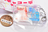 Miniature Gacha Coordination Charm [3.Orange x Light Blue]
