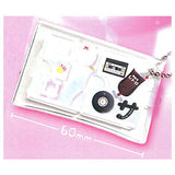Miniature Gacha Coordination Charm [5.White x Black]