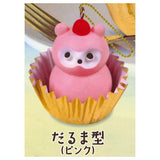 Tanuki cake mascot Part.2 [2.Daruma type (pink)]
