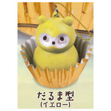 Tanuki cake mascot Part.2 [3.Daruma type (yellow)]
