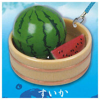 Hiyashi Oke netsuke [5.Watermelon]