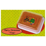 Miniature half sheet cake [4.Merry Christmas (Tree)]