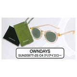 OWNDAYS Miniature Collection [1.OWNDAYS SUN2097T-2S C4 Clear Yellow]