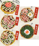 Toppings nosenose! Okonomiyaki Netsuke [All 5 type set(Full Complete)]