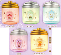 Sanrio Characters Glow! Candy jar accessory case [All 5 type set(Full Complete)]