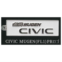 MUGEN Car Emblem Metal Keychain Collection [6.CIVIC MUGEN(FL1)PR logo]