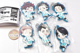 Deformed Rubber! Haikyu!! Aoba Johsai High School Keychain [All 6 type set(Full Complete)]