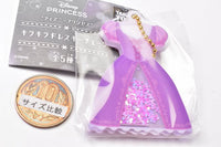 Disney Princess Kirakira Dress Keychain [4.Rapunzel]