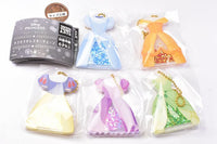 Disney Princess Kirakira Dress Keychain [All 5 type set(Full Complete)]