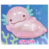 Colorful Wooper Clears Sofubi Cute [3.Gorogoro]